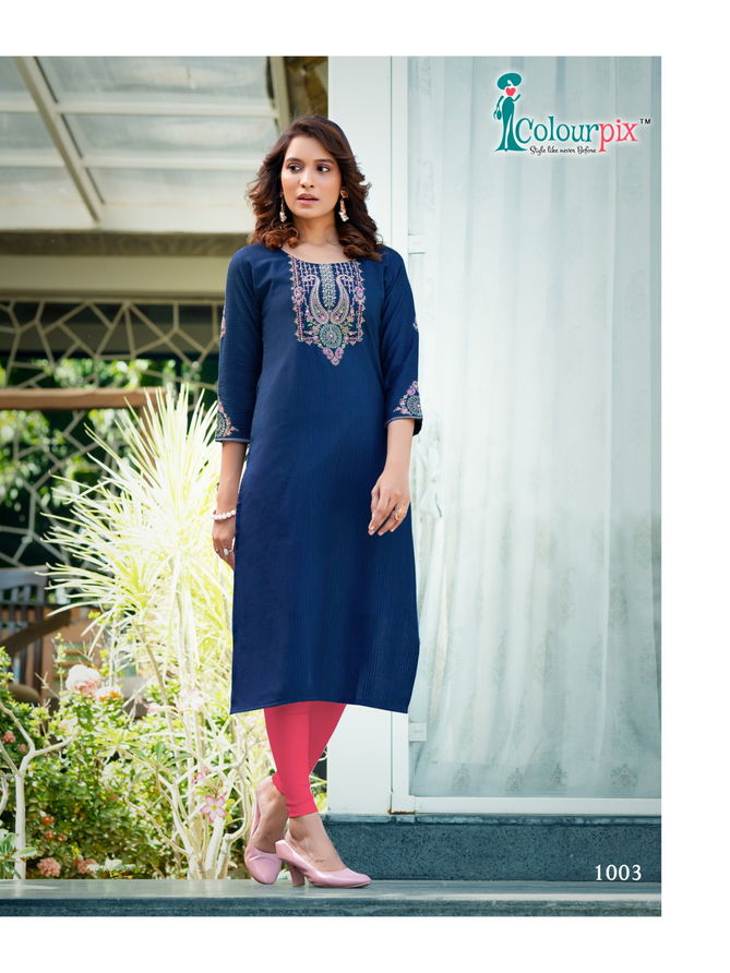 Kit Kat Vol 3 By Colourpix Designer Kurtis Catalog